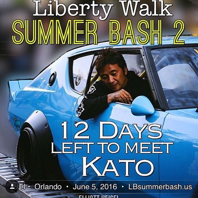 Liberty Walk Summer Bash2 UTI , Orlando, June 5 2016 See you guys soon!! I'm looking forward to seeing you again!!