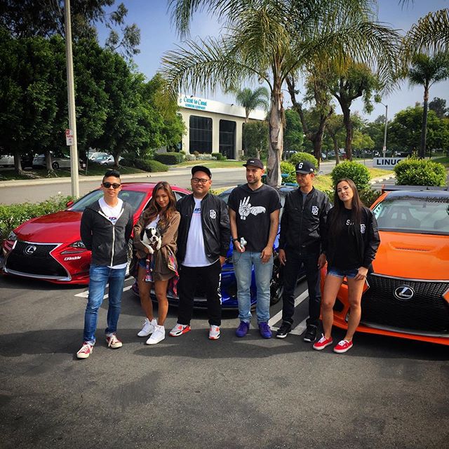 The @superstreet @lexustuned cruise is about to set off from the / @greddyracing Safe travels!