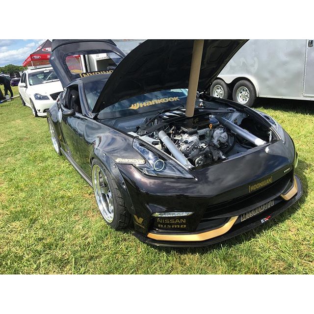 The TTZ is on display here at @streetdriventour x @hyperfest. I got to take it out on Patriot Course for my first real shakedown and did some 4th gear drifting and I am totally impressed with how well the car drives! Can't wait to drive it some more!
