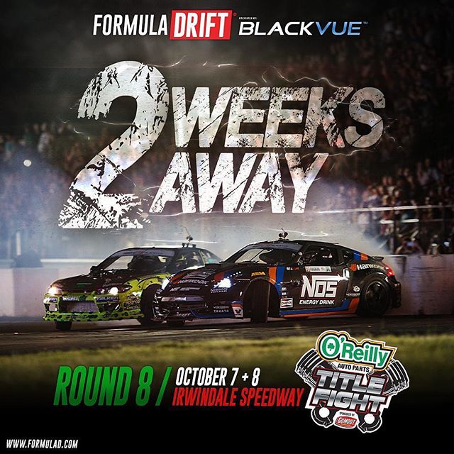 It is crazy to think that the final round of @formulad is only 2 weeks away! It is going to be one crazy event!
