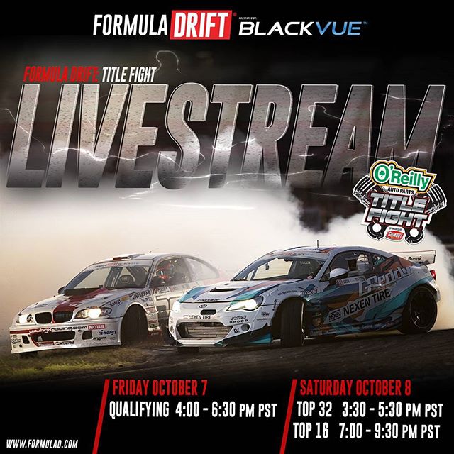 Formula Drift Irwindale 2016 Live Stream Schedule