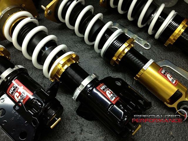 In order to reach maximum control, you need the HKS Hipermax IV GT coilovers.