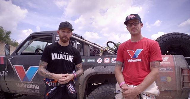 Pumped to be apart of Valvoline USA's New Terrain, with my homie @chrisforsberg64. Follow the build and the race (and enter for your chance to be Baja Bound) on #TeamValvoline. Hit the link in my profile.