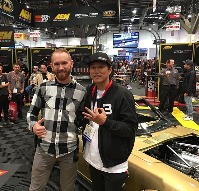 It was awesome to have @sungkangsta stop by and check out my Datsun build and chat about our recent projects. He is a super chill down to earth guy that is a true enthusiast and I love what he has been doing in the industry to help it grow to new levels. Now let's take these Z's out and party!