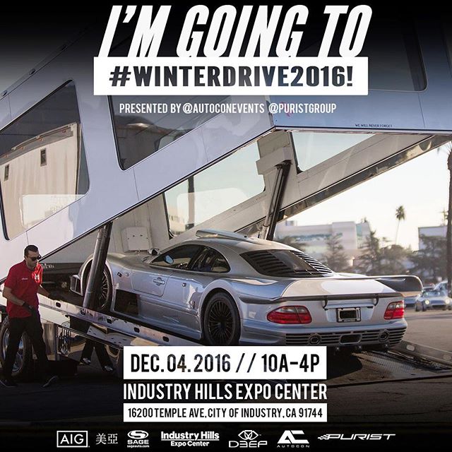 Who is going to the @puristgroup / @autoconevents WinterDrive2016? 
Great event for a great cause.