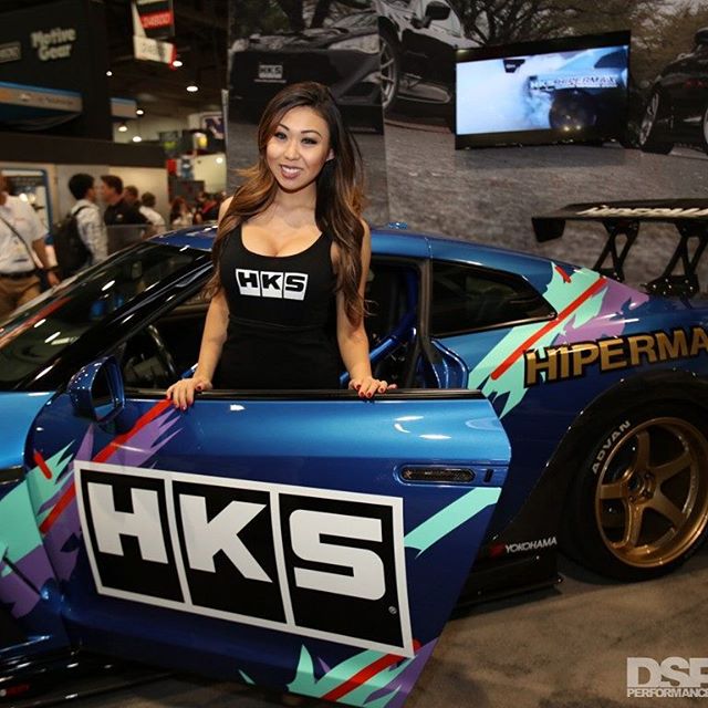 2015 SEMA with our dear friend @iheartko and the @kaizentuning built GTR. Photo courtesy of @dsport