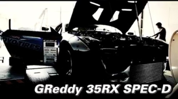 @Boost_Brigade - of the TRUST Racing 35RX Dspec 
Go to the GReddy FB page for the full video tribute.
