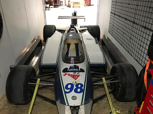 Hauling yet another vintage Indy Car for @ascotusa up to @donutmedia.