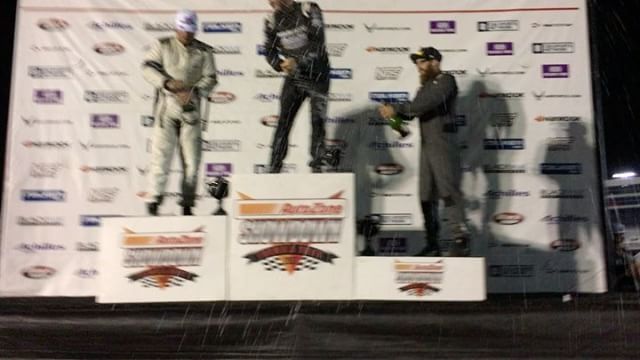 Congrats to @k_lawrence352 in 1st, @olajaeger in 2nd and @sexsmithdrift in 3rd place at the @formulad Pro2 Finals! With this win, Kevin Lawrence becomes the 2017 Pro2 Champion by 2 points!