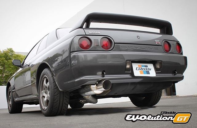 Perfect for newly imported Nissan BNR32 owners!  The brand new GReddy cat-back exhaust for the 1989-91 R32 Skyline GT-R.  Authorized GReddy Dealers and #ShopGReddy.com are now accepting pre-orders for the first batch arriving later in October…  MSRP $655.