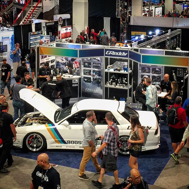 to last year’s #SEMAshow... find the staff this year in a large 20x60 booth in the upper south hall, @semashow  Booth 
After the show Friday, @kengushi and the @teamgreddyracing  @toyotaracing  86 will be driving drift demos at @semaignited