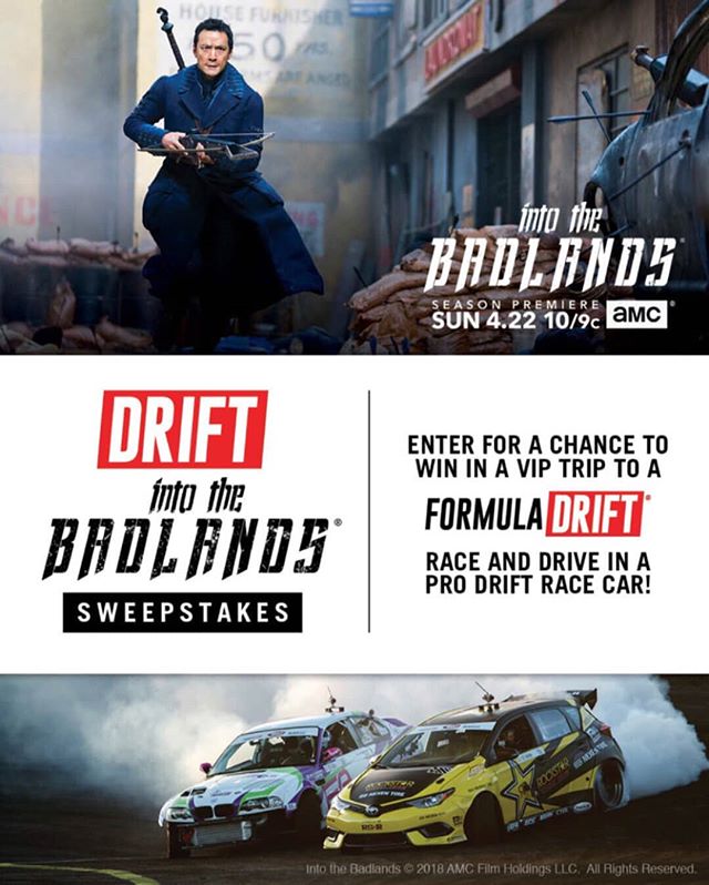 Before Round 2: Scorched, get ready for the season 3 premiere of @IntoTheBadLandsAMC on April 22.

AMC and FD are teaming up to give away a VIP Experience and a ride-along to Irwindale. Find out how on our homepage.