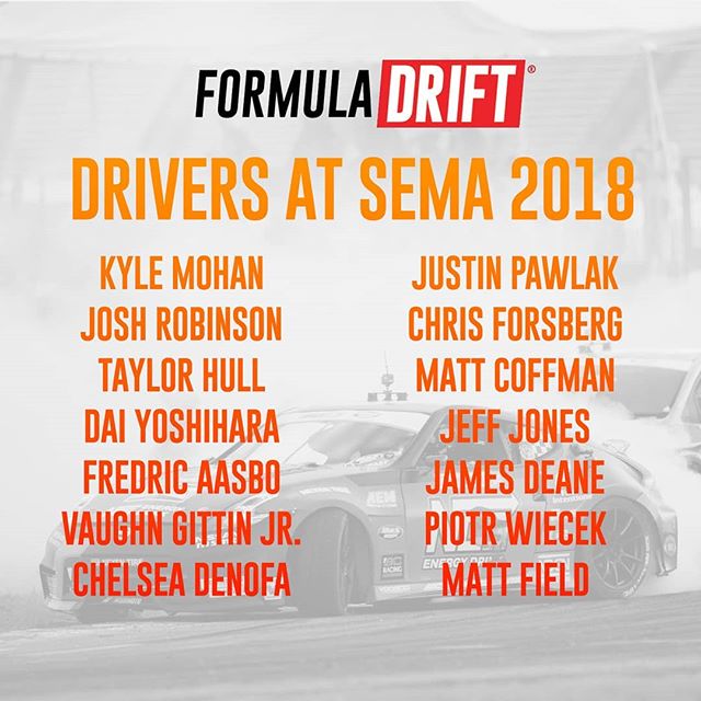 All ready for @semashow 2018? Never miss a beat and catch our FD Drivers & Cars with our complete FD SEMA Guide: (link in bio)