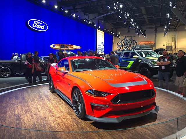I am very PUMPED to introduce the @mustangrtr powered by @fordperformance. 500 of this limited edition Mustang will Be available Q1 2019. Its a dream come true to have this opportunity with Ford! What color are you getting and where are you shredding first?!! -Vaughn