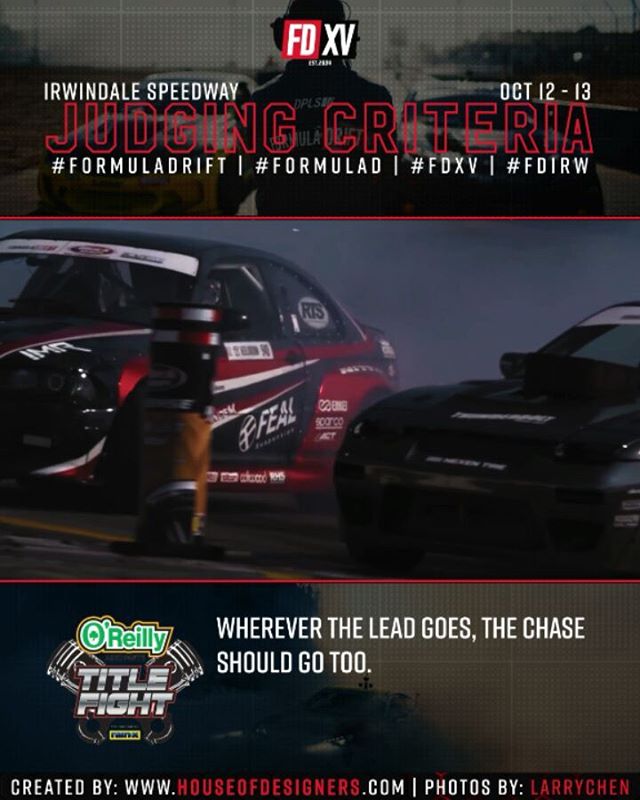 Line | Angle | Style
Get an inside look on how our Formula Drift Judges score competition.

Watch LIVE this weekend: bit.ly/FD2018Live