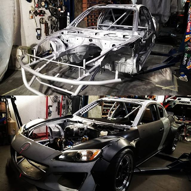 From bare chassis to built chassis. Making progress daily waiting on a few more parts to show up.
   @americanethanol
@top1oil @exedyusa #mazdatrix  @precisionturbo @mishimoto @wppro @xxrwheel @meganracing @swiftsprings  @ngksparkplugs @haltechecu @getnrg @fuelsafe @wraplegends @radiumengineering @hgtprecision @drinkdoc @officialdnagarage @winmaxusa @thunderboltfuel
@_wisefab_  @sikkymanufacturing
@ptpturboblankets @nferaclub @ef1motorsports