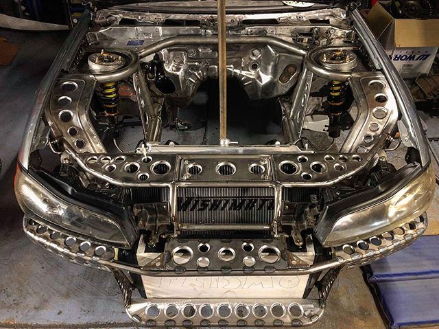 That ladies and gents is the tube work all finished on the front end  just a little something extra on the front end to come at a later date..... 
️
️
️
️
️
️
️
️
️
️
️