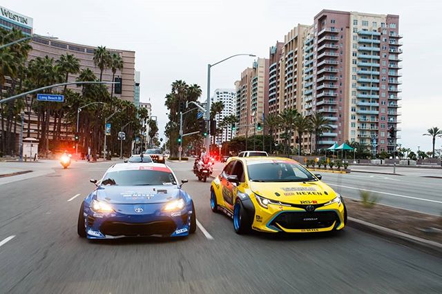 About last night... Yesterday's Formula DRIFT Long Beach Parade presented by @toyotaracing was a fun one to remember!
.
📸:@lusciousy