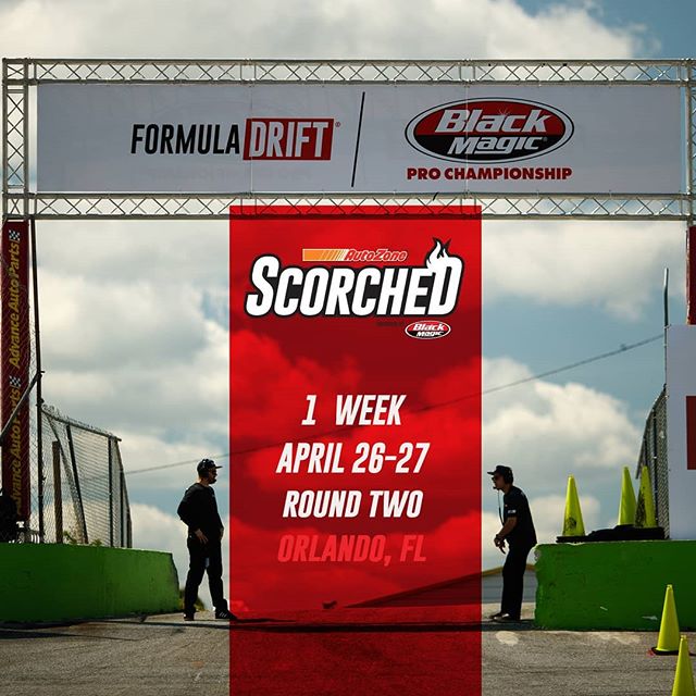 Orlando are you ready!? Only one week until @autozone RD2: Scorched presented by @blackmagicshine in Orlando, FL. Apr 26-27. Tickets: (link in bio)