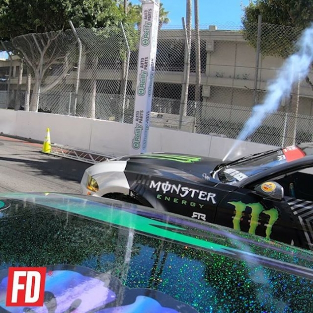 Stay on top of all the action : @gopro @forrestwang808 | @achillestires vs. @vaughngittinjr | @nittotire We'll see you at @autozone RD2: Scorched presented by @blackmagicshine in Orlando, FL. Apr 26-27. Tickets: Link in Bio #FormulaD #FormulaDRIFT #FDORL