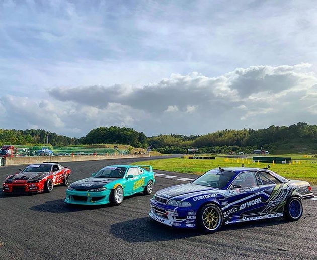 Congratulations to @sekainomasu in 1st, @weld_overdose in 2nd and @ueo1972 in 3rd at @formuladjapan Round 1! #fdjapan #formuladriftjapan #drifting #formuladrift