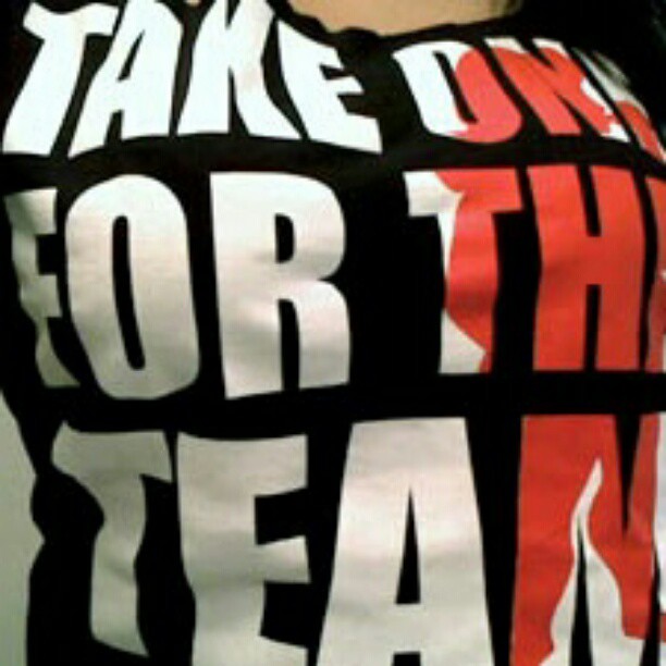 Take one for the team shirt @ drifting.com