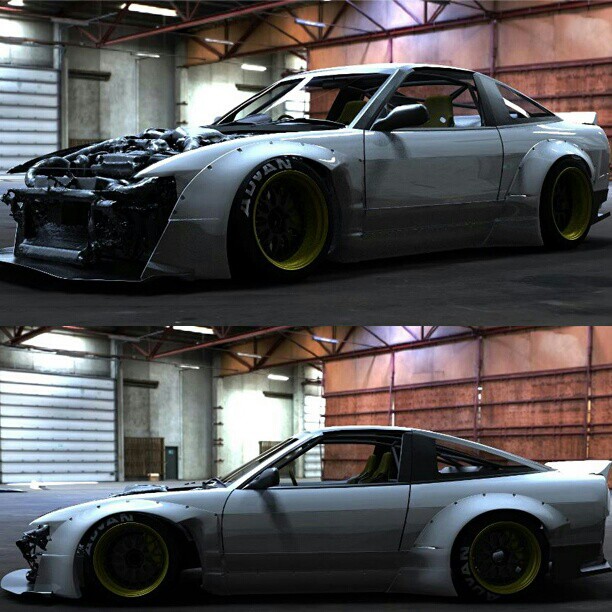 Rocket Bunny 240sx New Body Kit Coming Soon Trakyoto Driftingcom Drifting Com