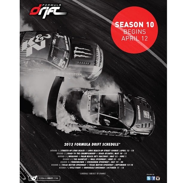 Formula DRIFT Season 10 begins April 12-13, 2013