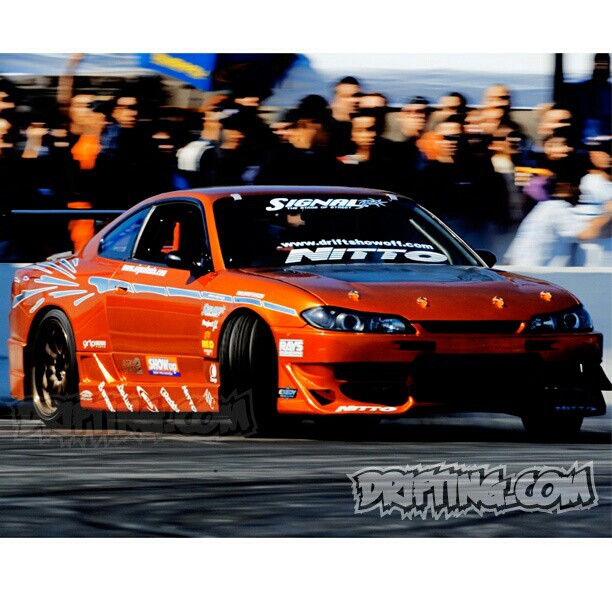 CHUNKY BAI / SIGNAL AUTO at the DRIFT SHOWOFF. - Irwindale Speedway -March 2, 2003 - Photo by DRIFTING.COM @DRIFTINGCOM