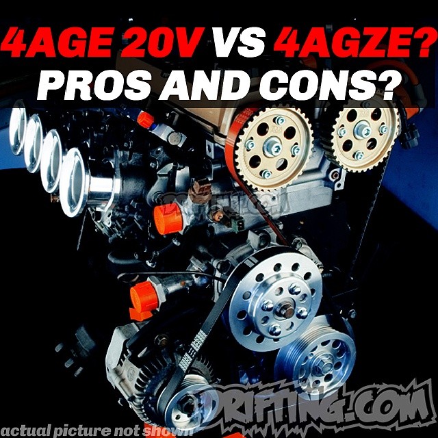 (POST A COMMENT !!!!!) 4AGE 20V VS 4AGZE - PROS AND CONS ?