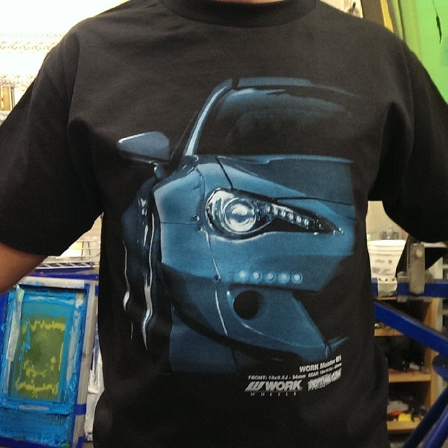 ( SOLD ON @DRIFTINGCOM ) WORK WHEELS FRS T-SHIRT by DRIFTING.COM -

@DRIFTINGCOM @WORKWHEELSJAPAN