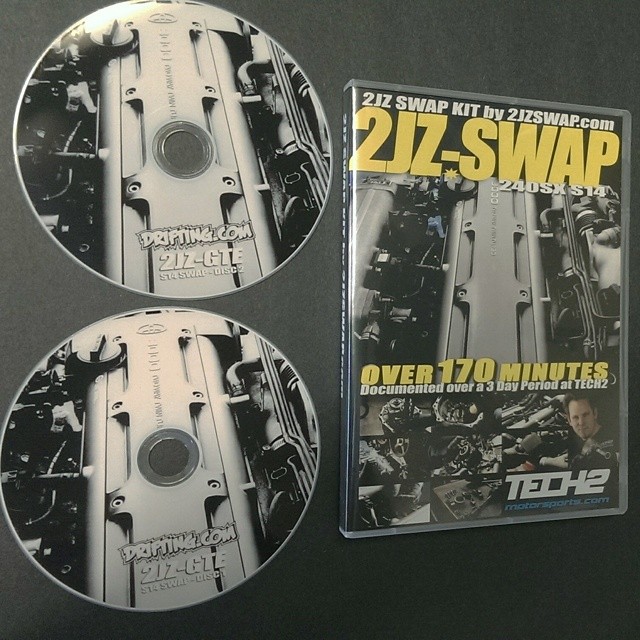 2JZ 240SX SWAP DVD by @DRIFTINGCOM