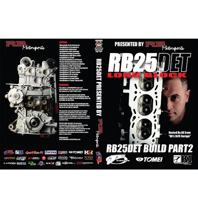 RB25DET Rebuild DVD by @DRIFTINGCOM