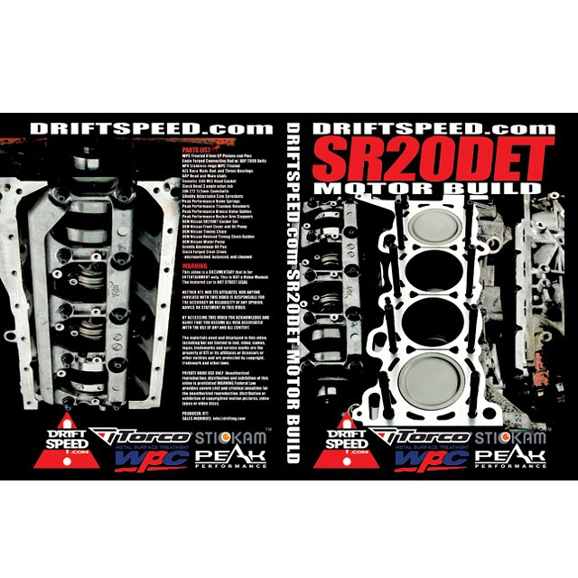 SR20DET Rebuild DVD by @DRIFTINGCOM