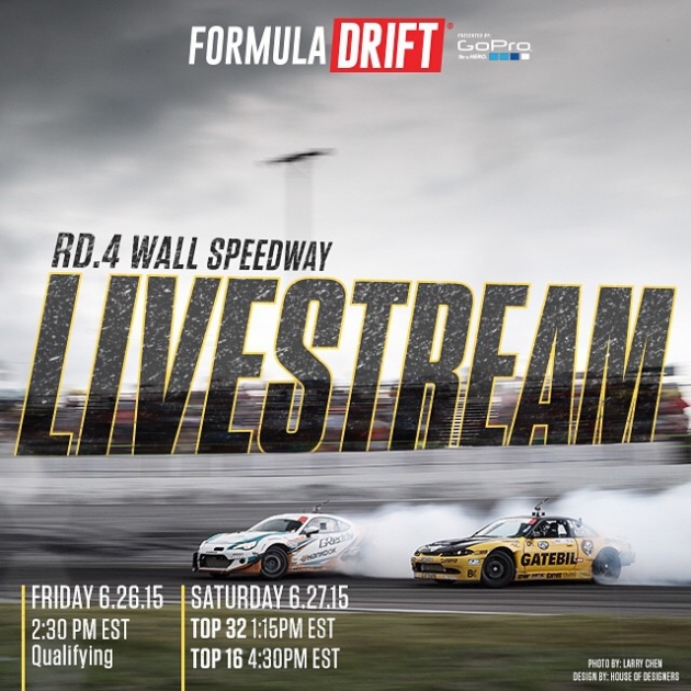 Formula DRIFT Round 4 Wall,NJ Livestream Schedule formulad 