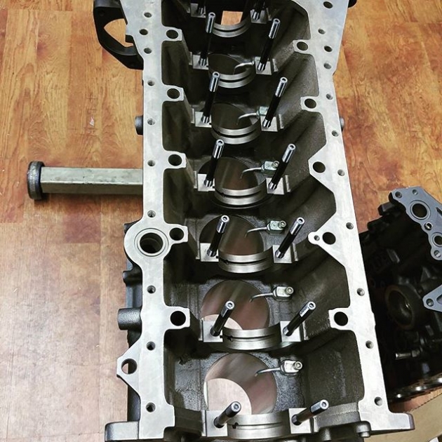 Stage 1 street spec short block is assembling away. #supra #2jz #2jzgte #do...