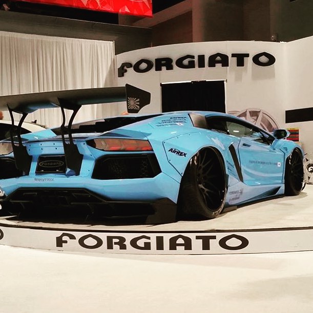 LB★WORKS 2014 SEMA SHOW FORGIATO BOOTH #libertywalk #lbperformance # ...