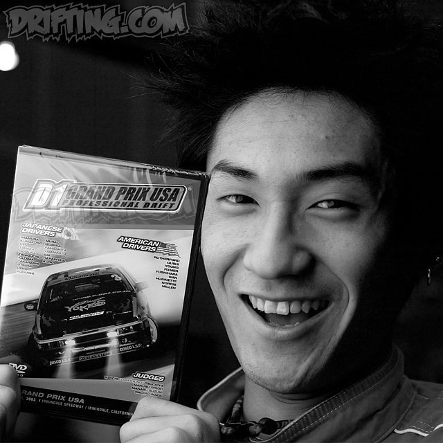 In 2003 Ken Gushi entered the D1GP Irwindale competition at the of age
16 @kengushi (2003-2005
Pro-Drifting in the U.S.A.)