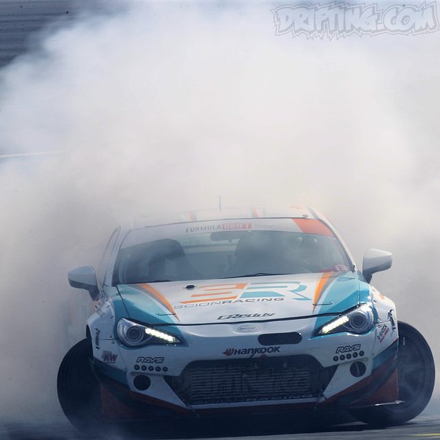 Ken Gushi at 2015 Formula Drift Irwindale - @DRIFTINGCOM Photo by Alex