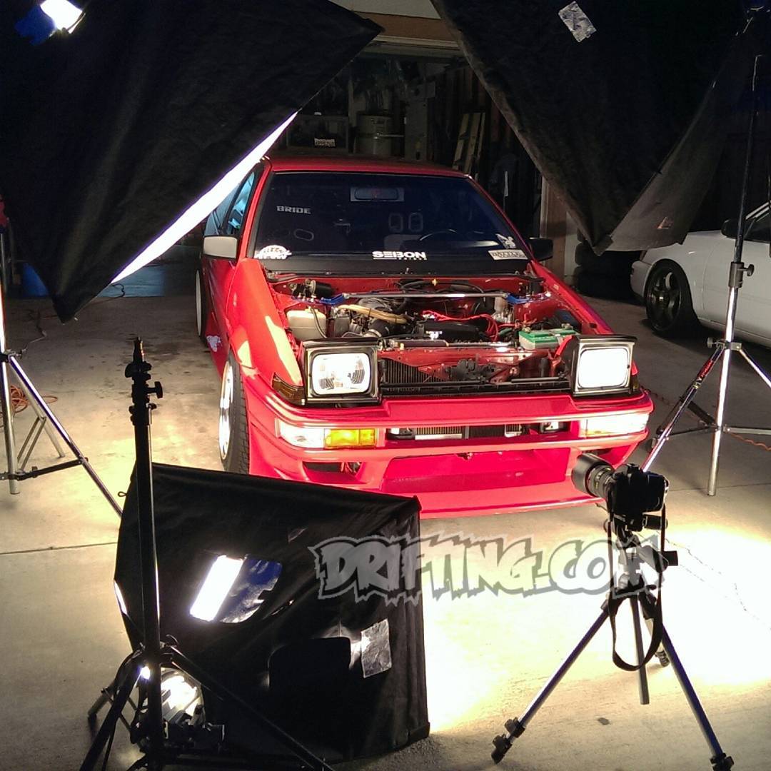 @DRIFTINGCOM 2014 "Driveway Studio" with @corollacreep86