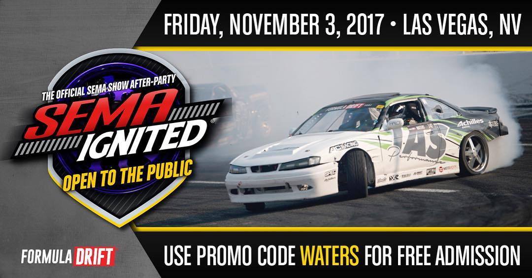 Get ready for @semaignited Friday, November3, 2017!  
Use code "WATERS" for free admission!