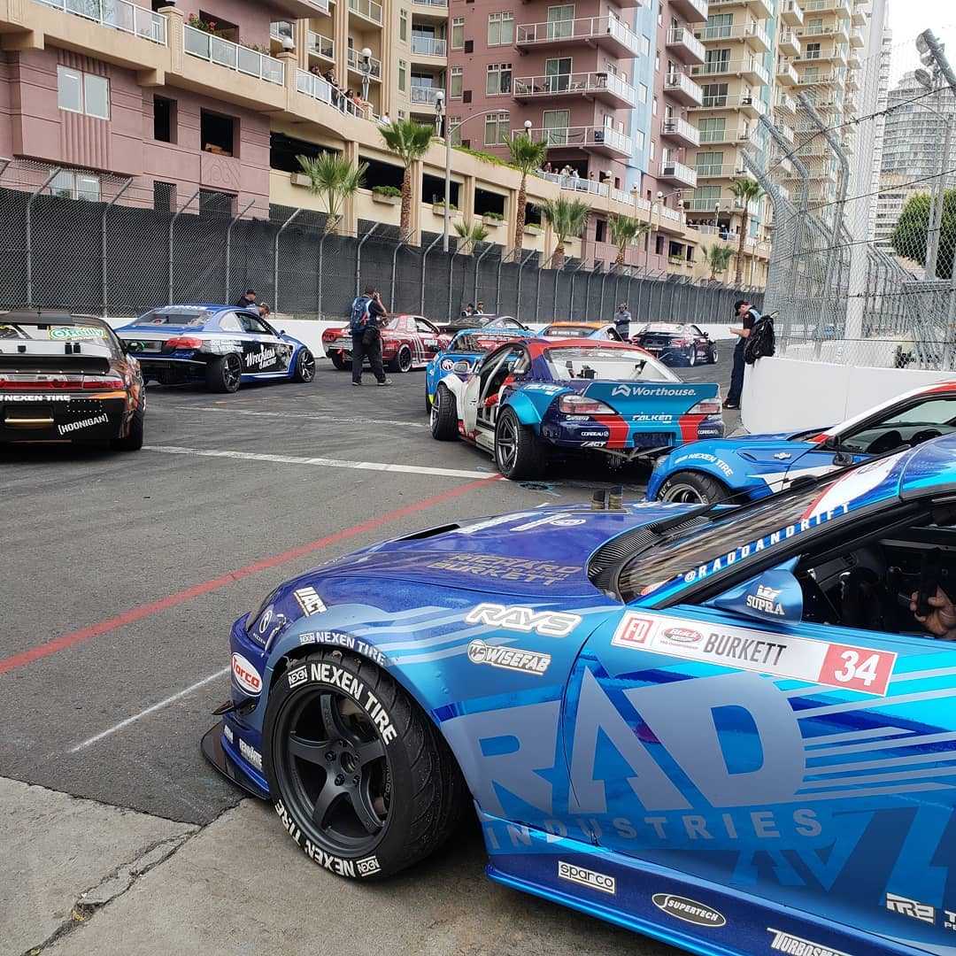 Today , Formula Drift Long Beach 2018