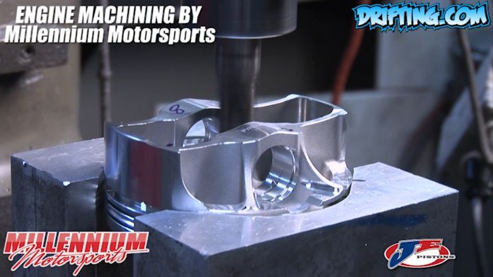 Balance Pistons - Engine Machining / Assembly by @millennium_motorsports  Pistons by @jepistons Video by @driftingcom