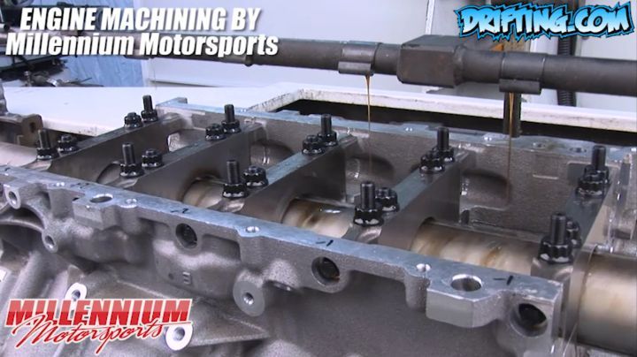 Housing Bore - Engine Machining / Assembly by @millennium_motorsports  Video by @Driftingcom