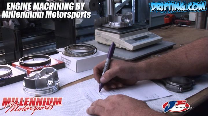 V8 Rebuild - Weighing Pistons - Engine Machining / Assembly by @millennium_motorsports Pistons by @jepistons Video by @driftingcom
