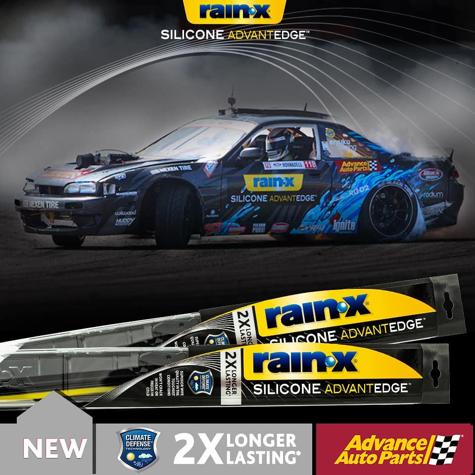 Head over to @advanceautoparts  and save $15 when you buy 2 @officialrainx  Silicone AdvantEdge wiper blades – the latest innovation from Rain-X! 
Offer valid 9/27/18 – 10/24/18