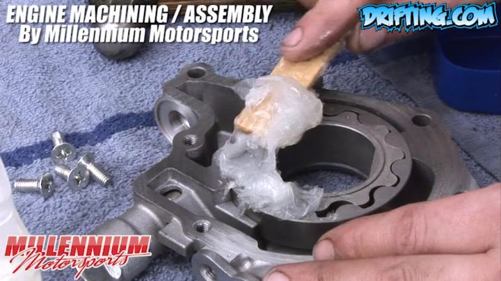 Petroleum Jelly in Oil Pump - 350Z Engine Rebuild - Engine Machining / Assembly by
@millennium_motorsports Video by @Driftingcom Project by @nikomarkovich