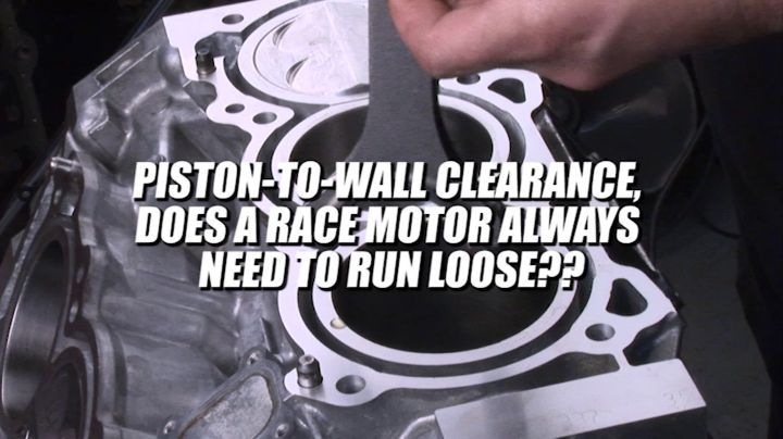 PISTON-TO-WALL CLEARANCE, DOES A RACE MOTOR ALWAYS NEED TO RUN LOOSE? -Engine Machining / Assembly by @millennium_motorsports  Video by @driftingcom