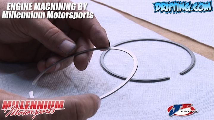 Piston Rings for a supercharged E85 Engine -  Engine Machining / Assembly by @millennium_motorsports Video by @Driftingcom