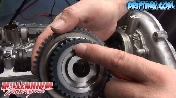 Timing Chain Marks - 350Z Engine Rebuild - Engine Machining / Assembly by @millennium_motorsports Video by @Driftingcom Project by @nikomarkovich
